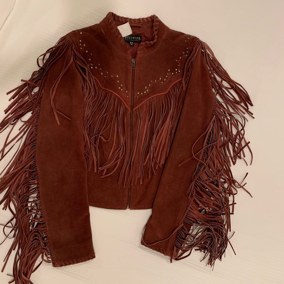Western suede fringe jacket - Picture 2 of 6